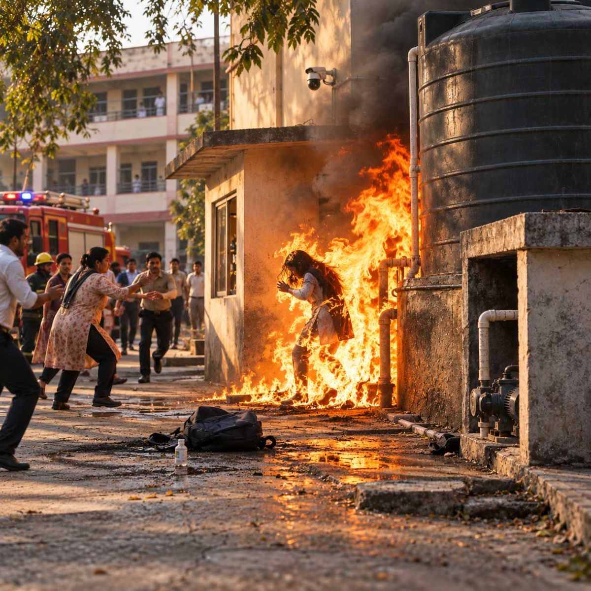 The Eve of Eighteen: Inside the Fire Behind the Guard Room at an East Delhi School