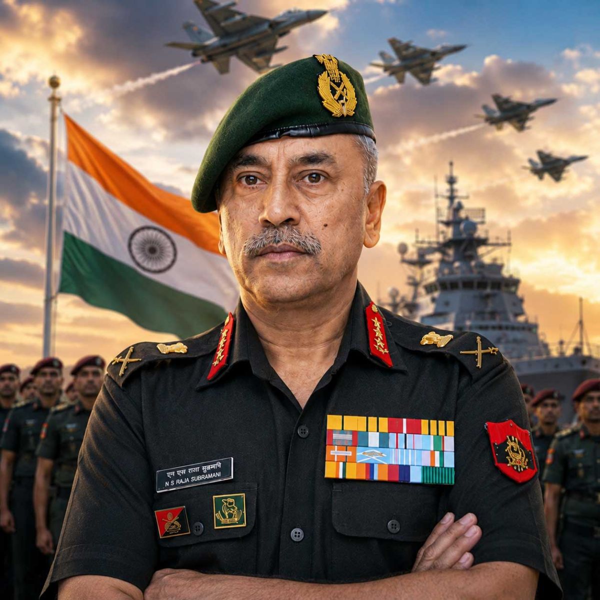 Modi Government Appoints Lt Gen N S Raja Subramani as Next CDS, Vice-Admiral Krishna Swaminathan to Head Indian Navy