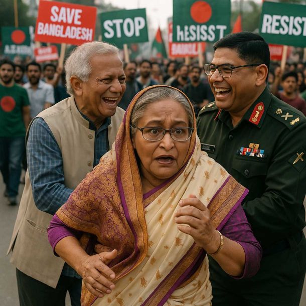 Global Plot Behind Sheikh Hasina’s Exit from Power, Reveals Explosive New Book
