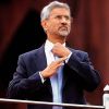 Pakistani reporter swings the ball and Dr S Jaishankar smashes it out of the park