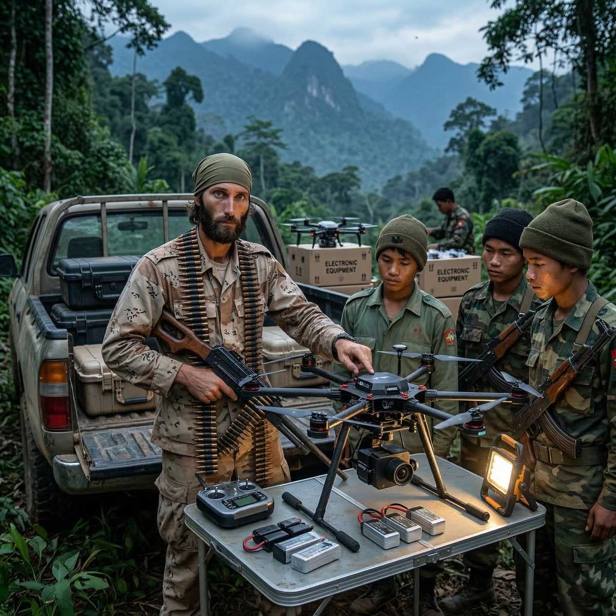 NIA Detains Suspected US Mercenary ‘VanDyke’ Linked to Myanmar Militants and Northeast Insurgent Training: Key Details So Far