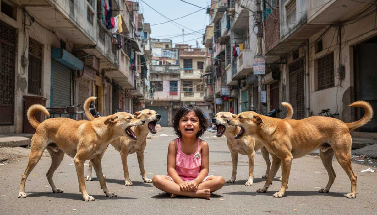Maharashtra: 3-year-old Girl Killed by Stray Dogs in Jalna, Residents Seek Homicide Case Against Civic Officials