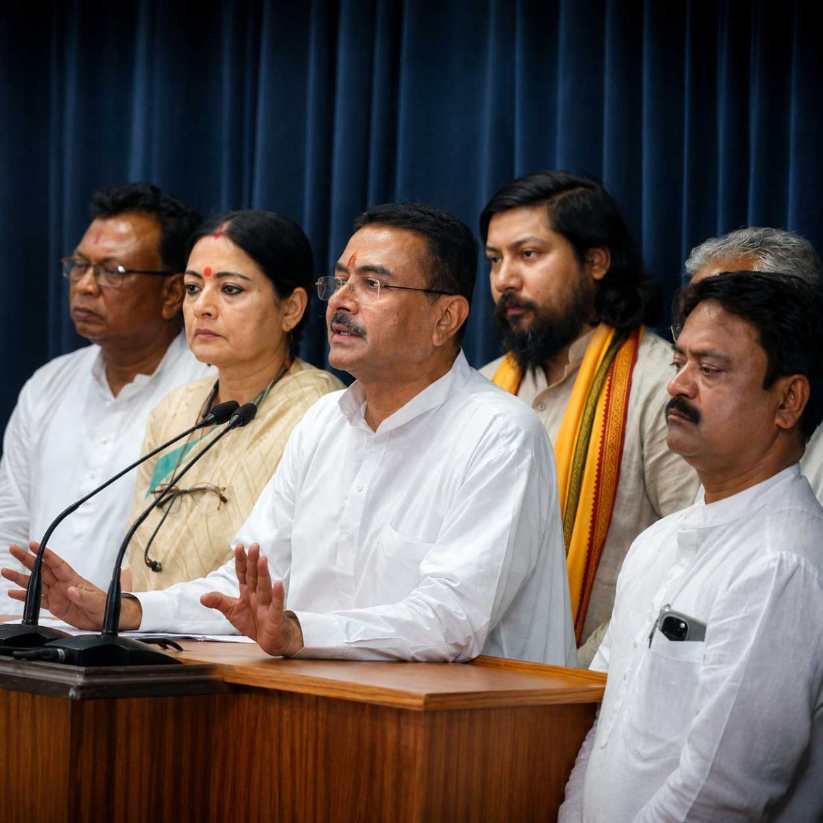 Suvendu Adhikari’s First Cabinet Clears BSF Land Transfer for Border Fencing, Announces Six Major Decisions