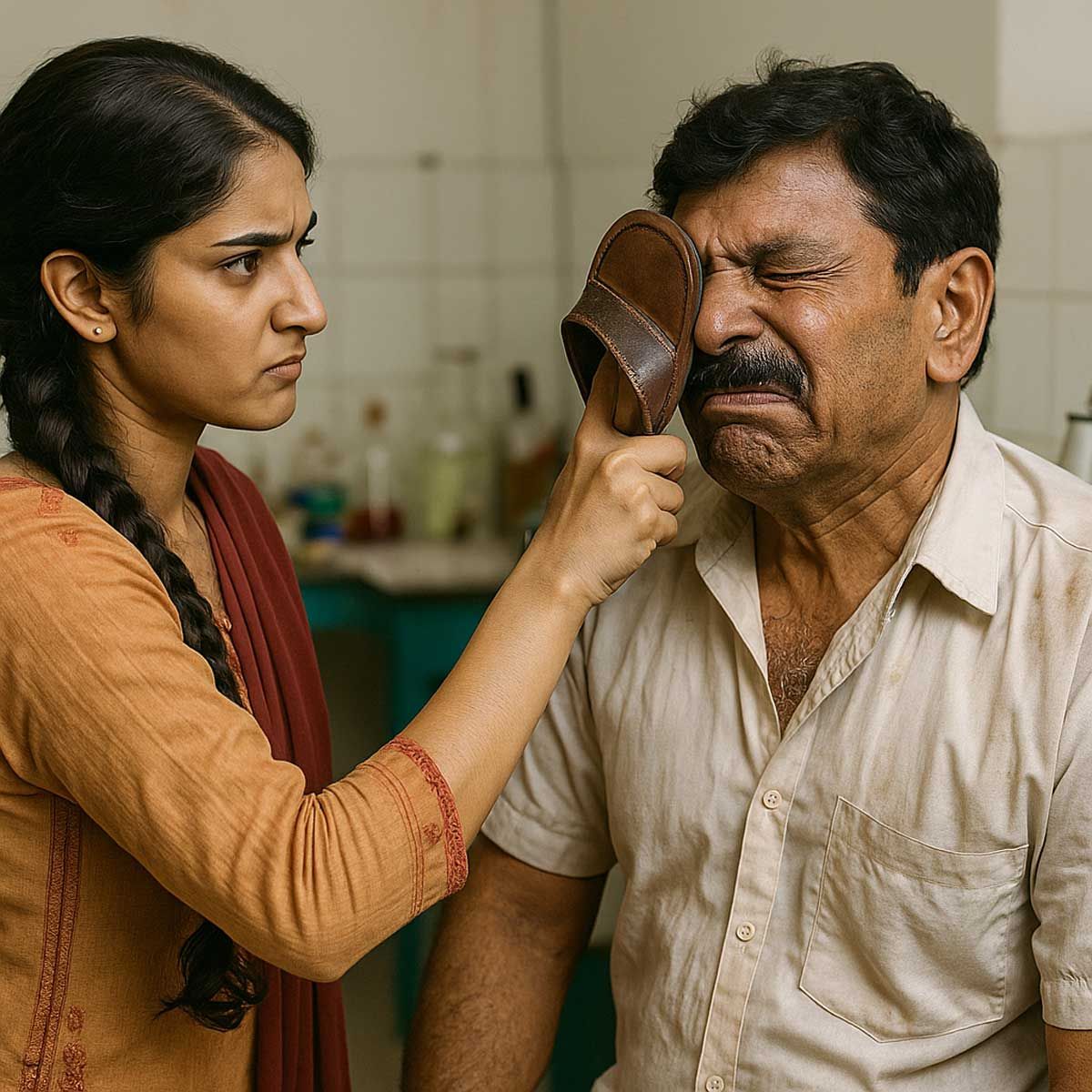 Kerala Horror: Lab Manager Aslam Caught Installing Hidden Camera in Women’s Bathroom, Thrashed by Public