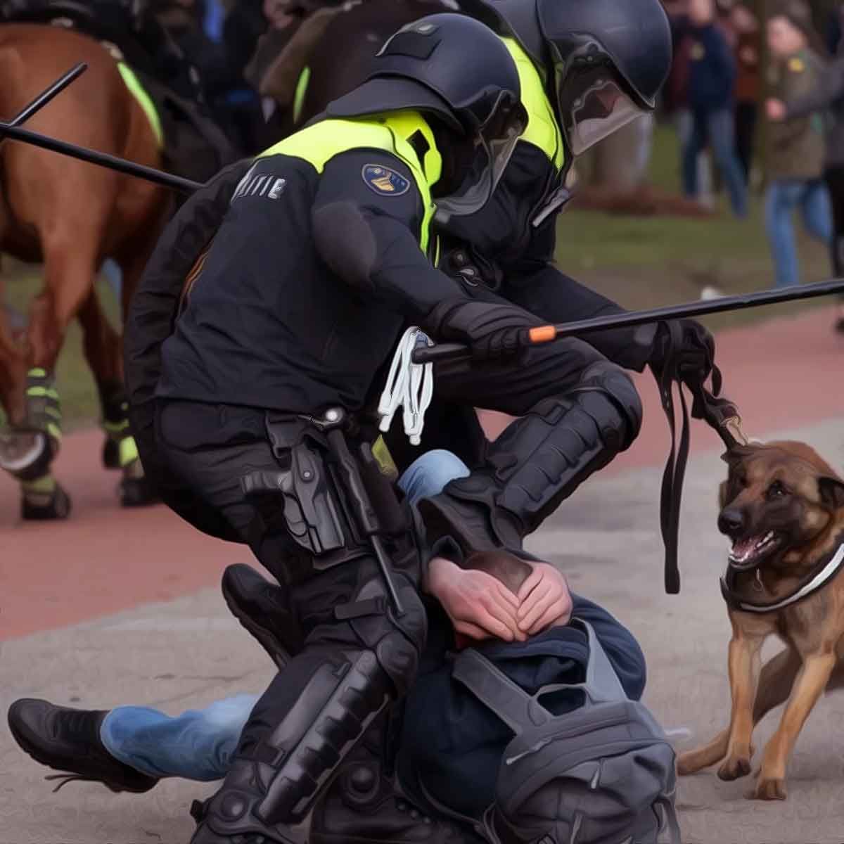 Netherlands Police cracks down on farmers protest, just like Canada did with truckers – where are human rights groups?