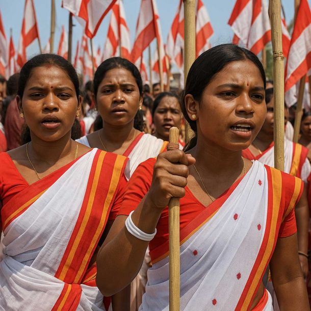 Jharkhand: Razia Khatoon provided weapons to the Islamist mob, Arif-Asif pulled the saree-blouse of women, Tribal harassed during their festival