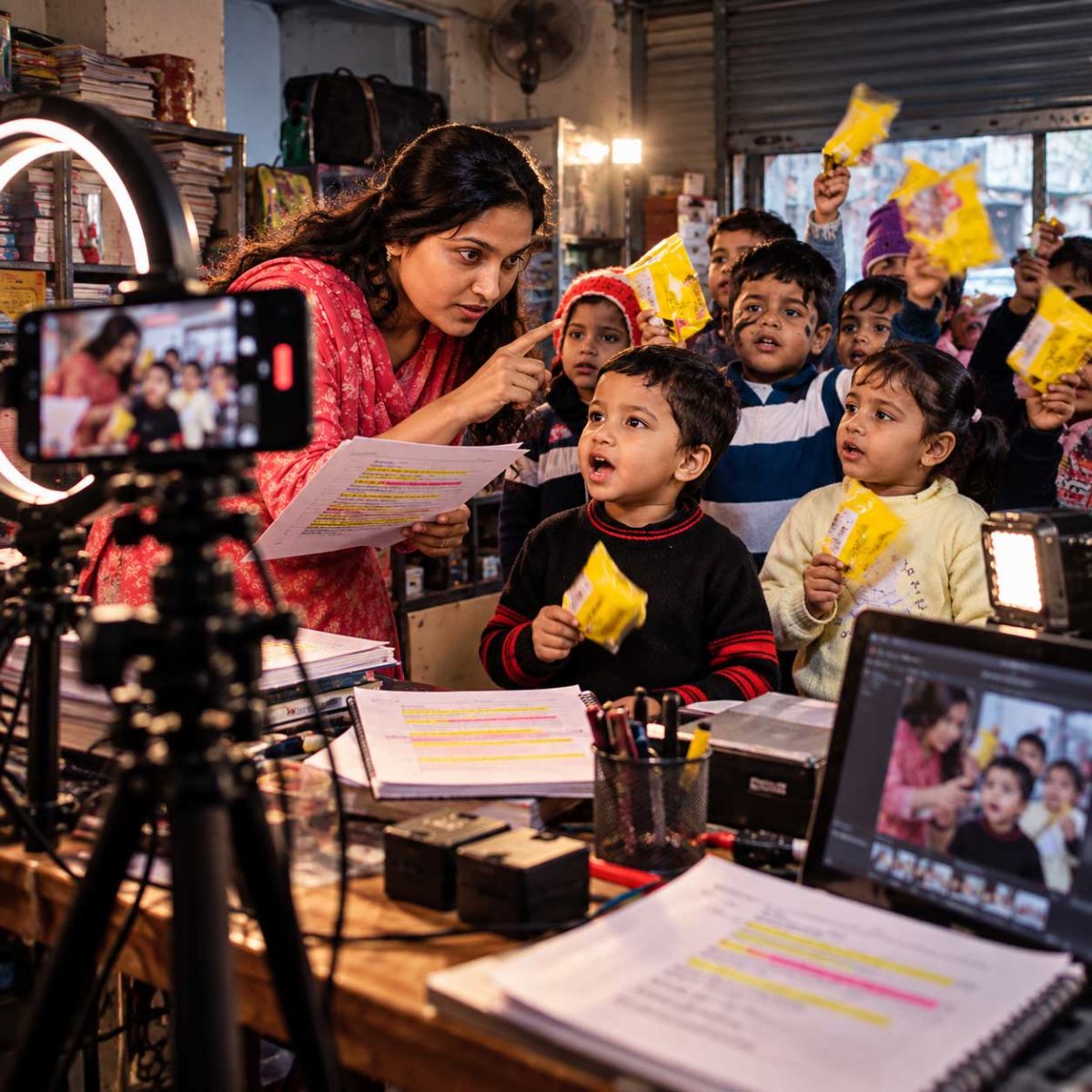 The Garage Studio: Tracking the Digital Exploitation of Minors in an Unregulated Political Pipeline