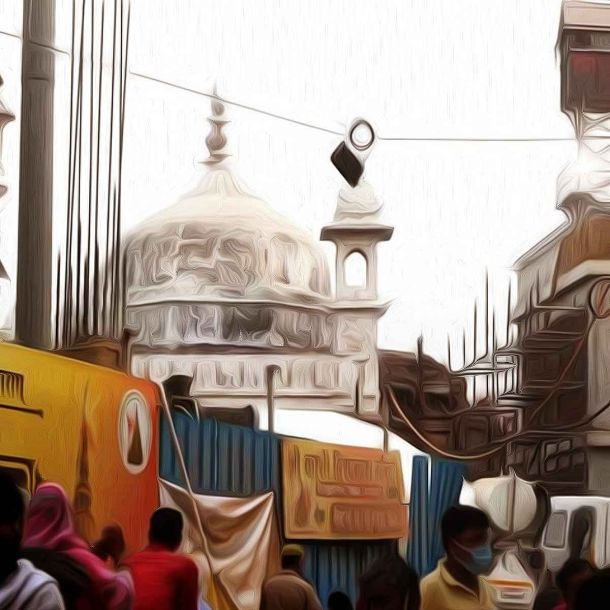 Muslim mob protests, raises slogans as the survey and videography of Gyanvapi disputed structure starts