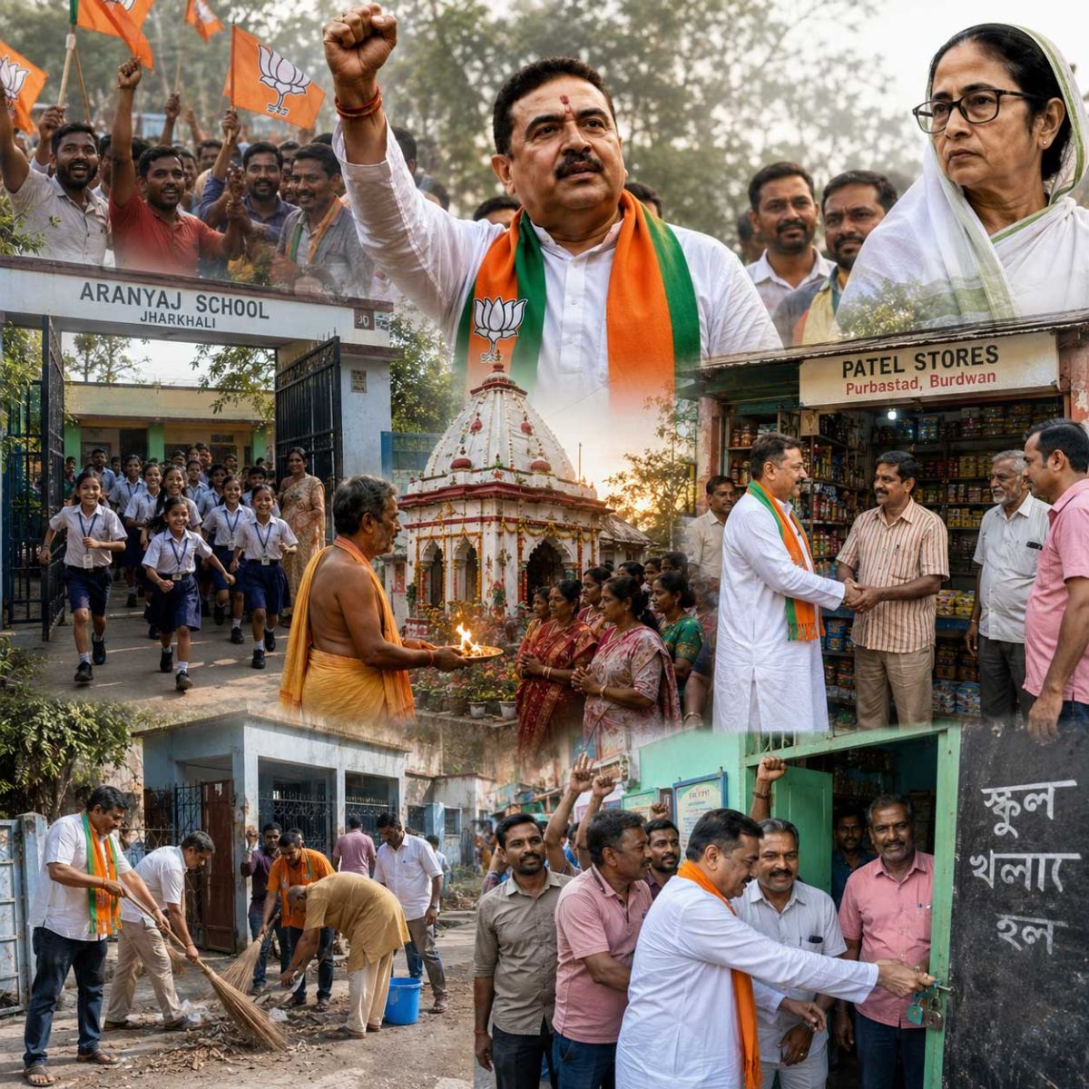 From Reopening Schools to Reviving Temples and Livelihoods: How BJP Began Reclaiming Bengal After TMC’s ‘Jungle Raj’ Ended