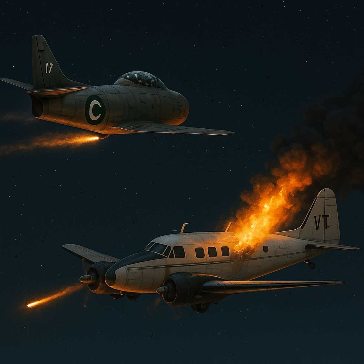 When a Chief Minister’s Plane Was Shot Down in the Fog of War