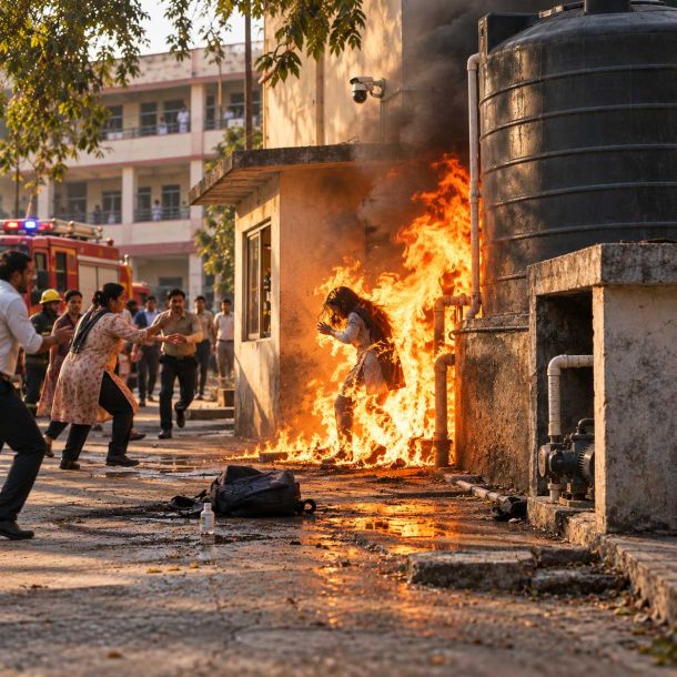 The Eve of Eighteen: Inside the Fire Behind the Guard Room at an East Delhi School