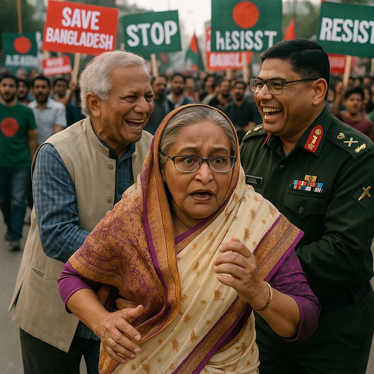 Global Plot Behind Sheikh Hasina’s Exit from Power, Reveals Explosive New Book