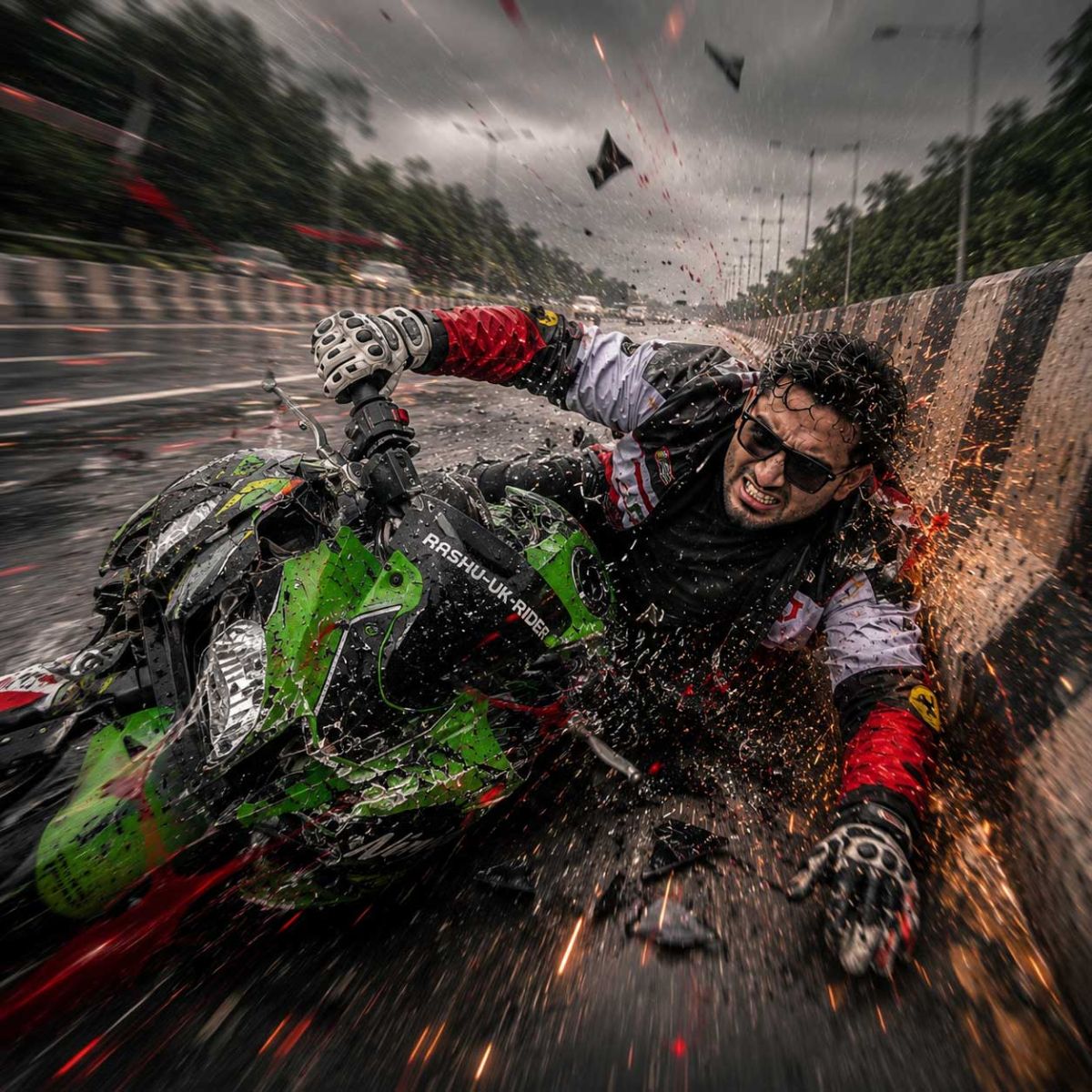 The Anatomy of a High-Velocity Tragedy: An Investigative Report on the Fatal Crash of Moto-Vlogger Ashu UK Rider