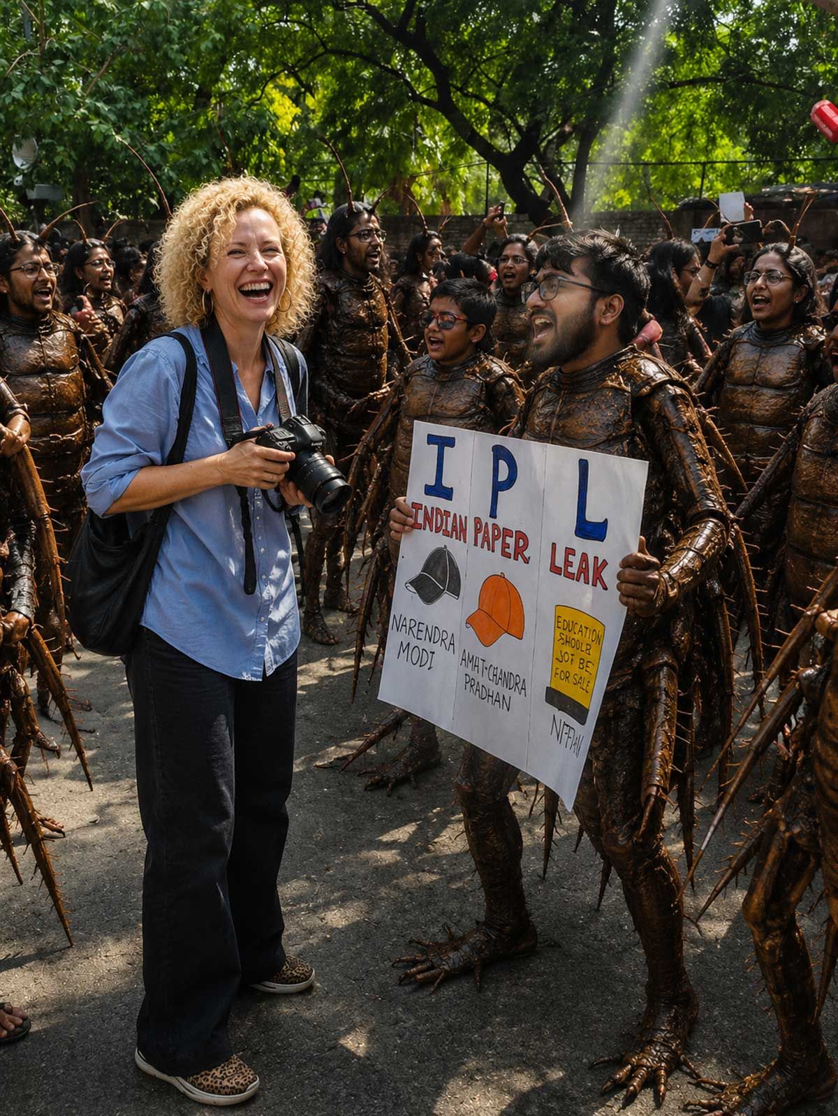The Jantar Mantar Flashpoint: Satire, Foreign Surveillance, and the Media Campaign of Hannah Ellis-Petersen