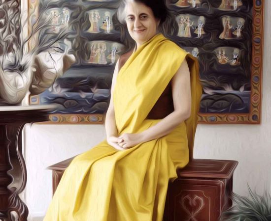 Indira Gandhi’s daughter in law had published explicit sexual photos in her magazine