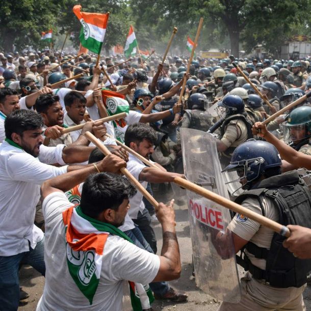 Five Recent Times Congress Activists Turned to Disruptive Tactics and Violence