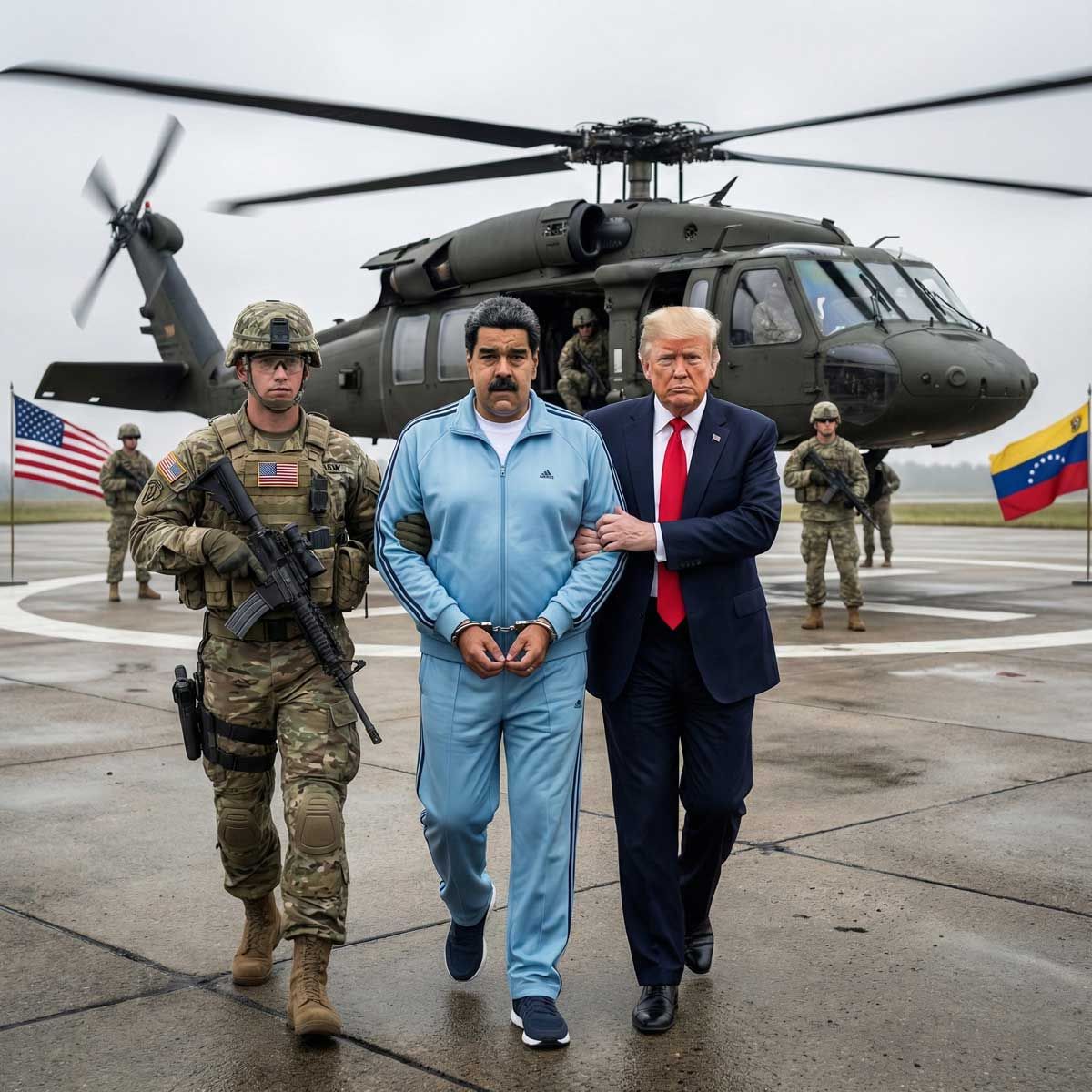 Trump Announces Maduro’s Capture After Major US Military Action