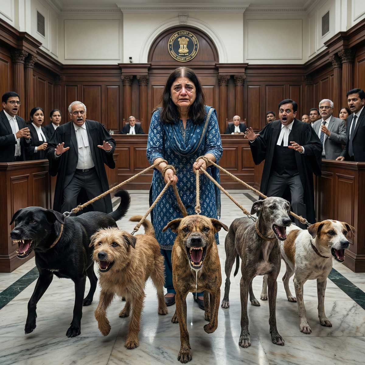 Former Minister’s comments deemed contemptuous and highly irresponsible: Court slams callous statements regarding the sensitive stray dog issue