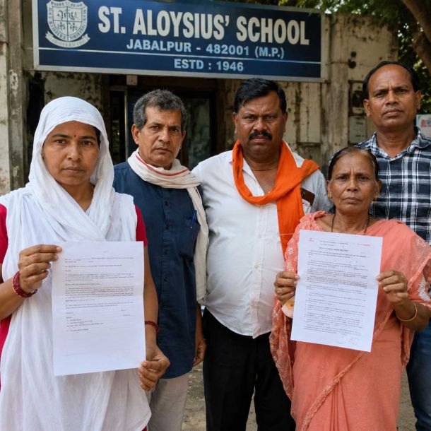 Madhya Pradesh: Hindu women staff accuse St Aloysius School in Jabalpur of forcing them to convert to Christianity, Hindu organisation seeks firm action