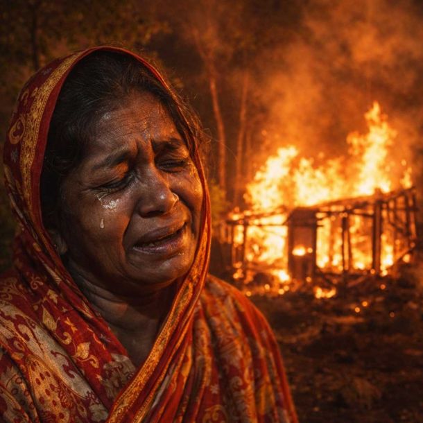 ‘Defying Islam Will Cost You Your Life’: Islamist Mob Burns Hindu Home, Issues Deadly Threat in Bangladesh