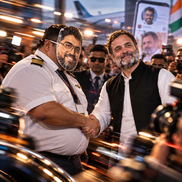 Dubious Instagram Handle Exploited to Claim Flydubai Pilot Smit Machchhar Backs Rahul Gandhi: Page Set Up in July, Shifted Handle 9 Times