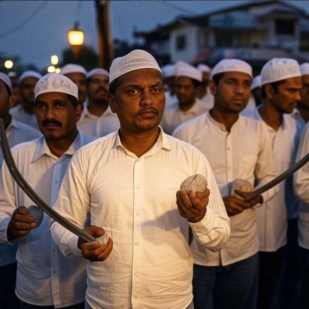Madhya Pradesh: Muslims Erupt in Protest in Burhanpur Over Alleged Blasphemous Instagram Post, Police Arrest Accused Youth and Prevent Escalation