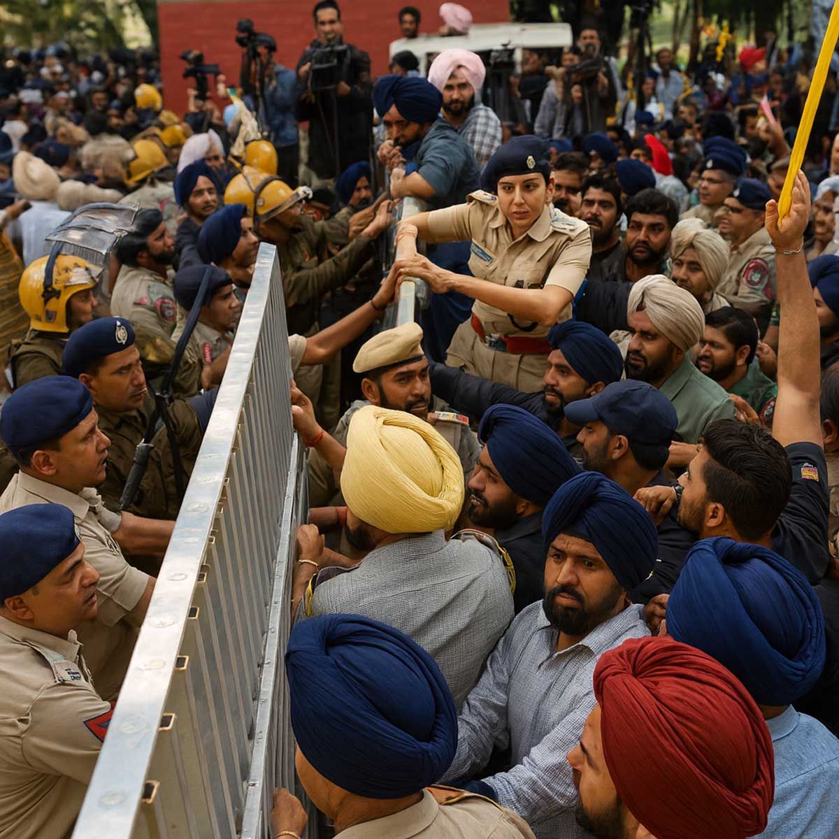 Panjab University Bachao Morcha, now controlled by political groups, threatens to gherao BJP offices across Punjab