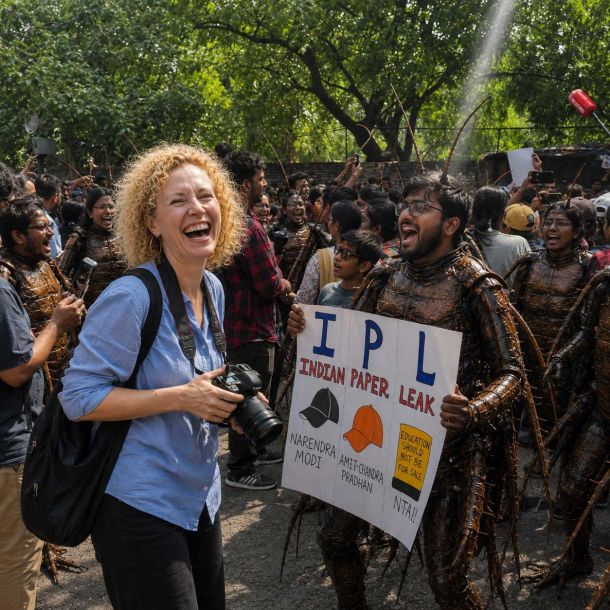 The Jantar Mantar Flashpoint: Satire, Foreign Surveillance, and the Media Campaign of Hannah Ellis-Petersen