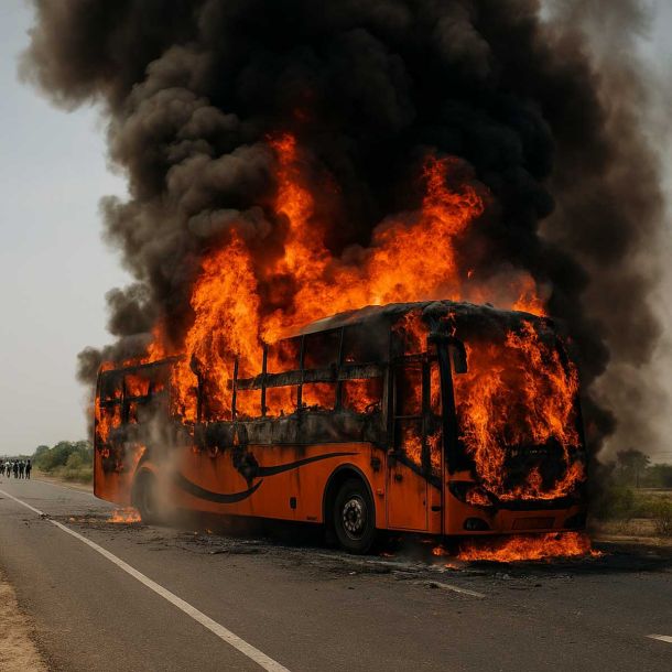 Jaisalmer Bus Fire: Corruption, Poor Safety, and Illegal Modifications Exposed