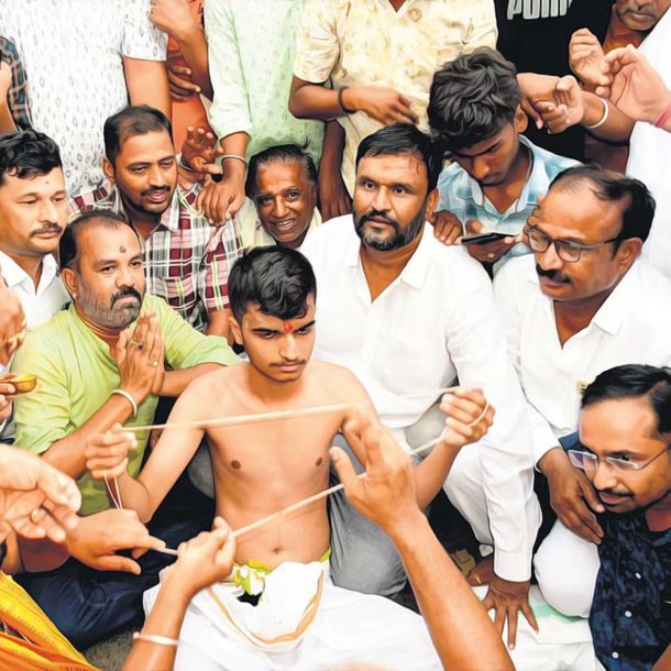 Protests Erupt Over Removal of Sacred Thread at NEET Exam Centre in Karnataka