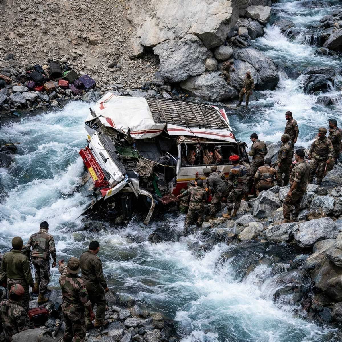J&K: 10 soldiers killed, 10 injured after Army vehicle falls into gorge in Bhaderwah area