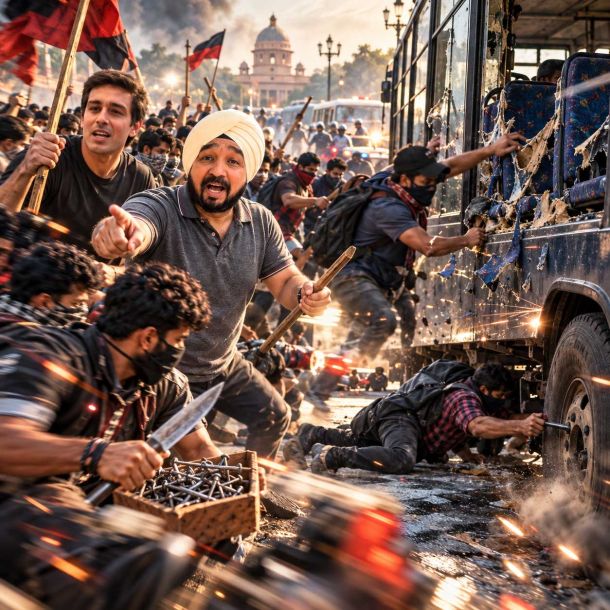 ‘Carry clubs, blades and spikes, slip beneath buses, rip apart seats’: CJP backer Harjinder Singh Saluja’s “tips” to youth ahead of Jantar Mantar stir; takes down clip following outrage