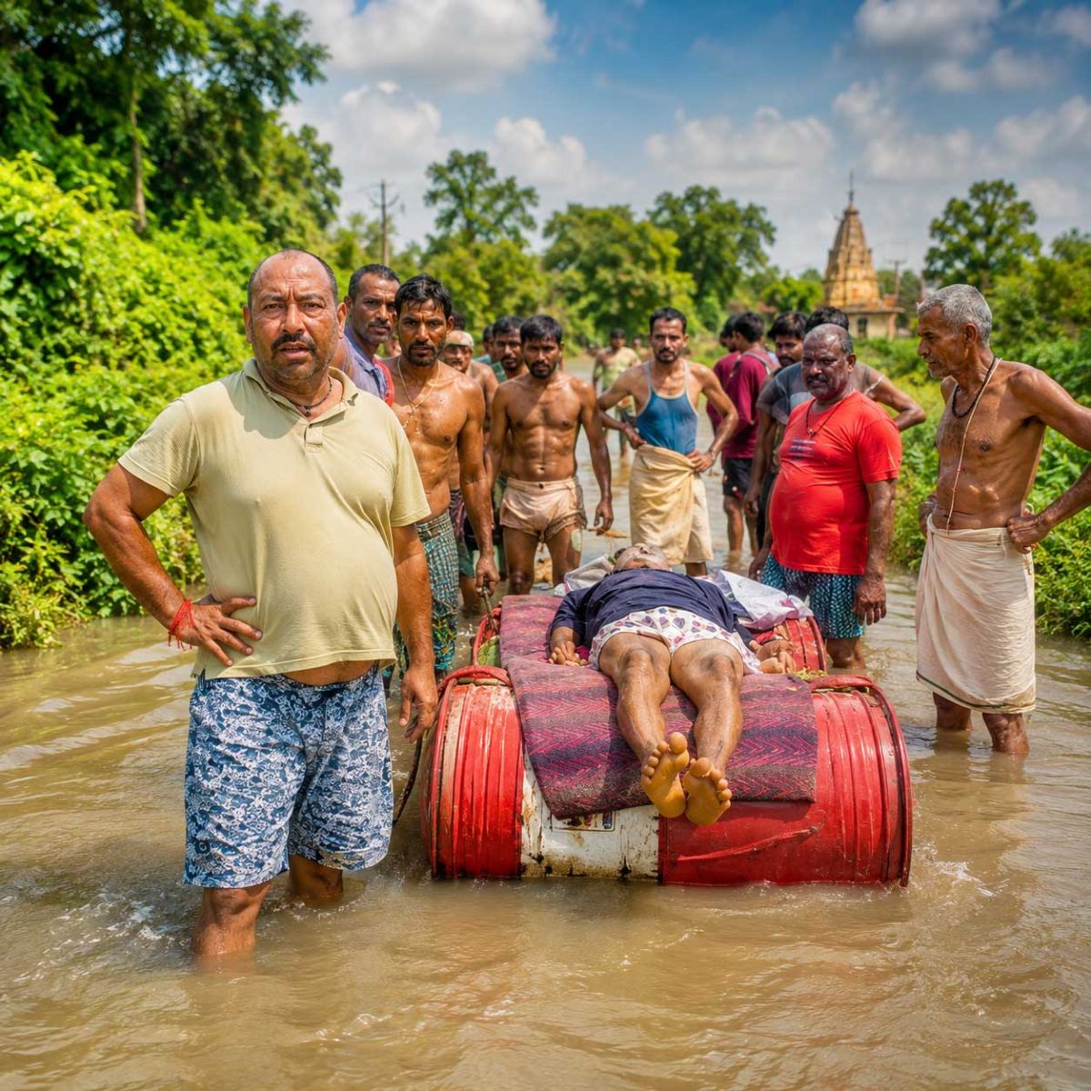 The Anatomy of a Desecrated Farewell: Floodwaters, Bureaucratic Denial, and the Struggle for Posthumous Dignity in Vindhya Pradesh