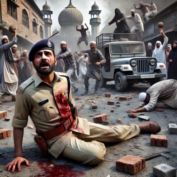 Sambhal Violence: Four Rioters Dead, Over 20 Policemen Injured as Mob Clashes with Authorities