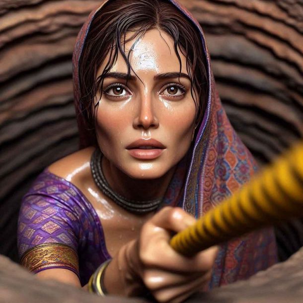 Lady Bhagirath! Seeing the water shortage for children, 55-year-old Gauri picked up a pickaxe and dug a well