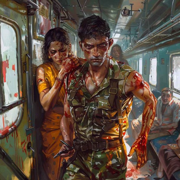 Bishnu Shrestha, a soldier of the Indian Army who fought off 40 train robbers with a knife, killing 3 and injuring 8 to save a girl from getting raped