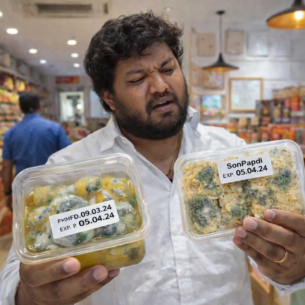 Expired Sweets Seized in Lucknow as Food Safety Drive Intensifies Ahead of Holi