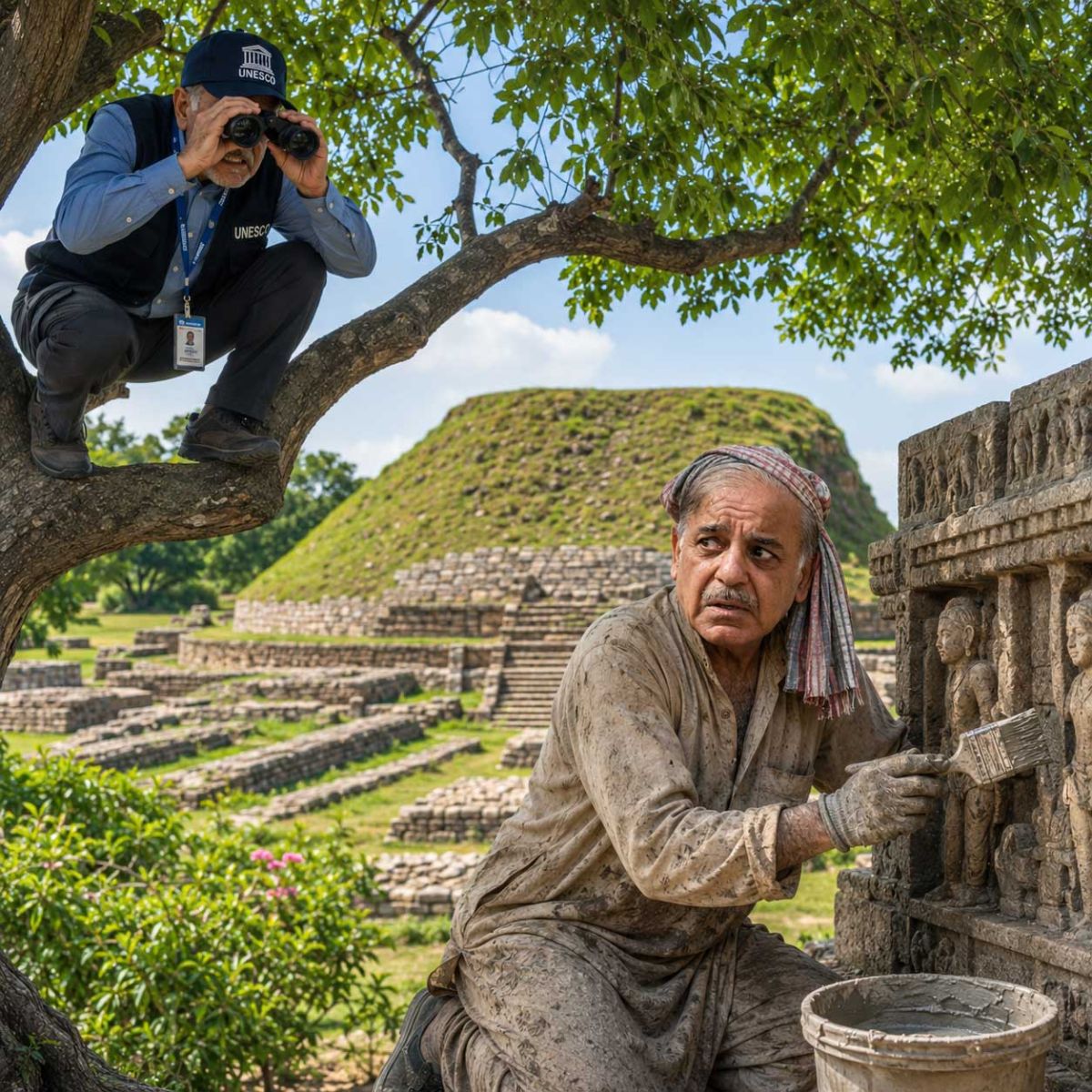 Global Body Threatens to Strip Pakistan's Heritage Status Over Cement Use at Taxila: The Illusions Behind Islamabad's Ancient Roots Rebrand