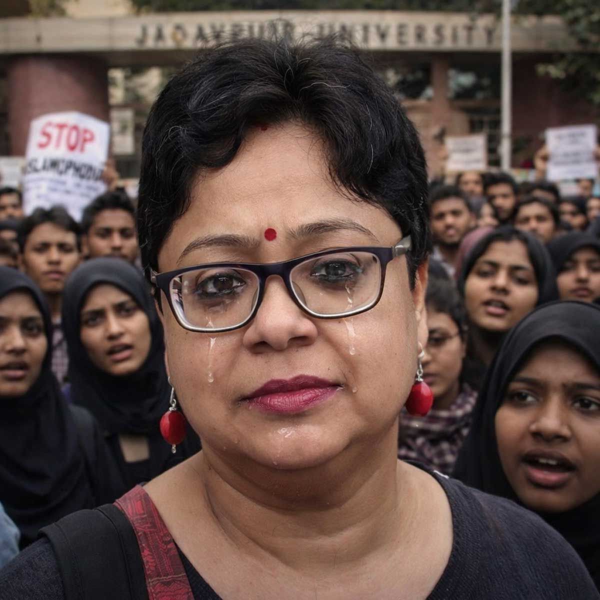 Left-wing groups target Hindu woman professor at Jadavpur University over hijab issue: How rules are bent in campuses under the label of ‘Islamophobia’