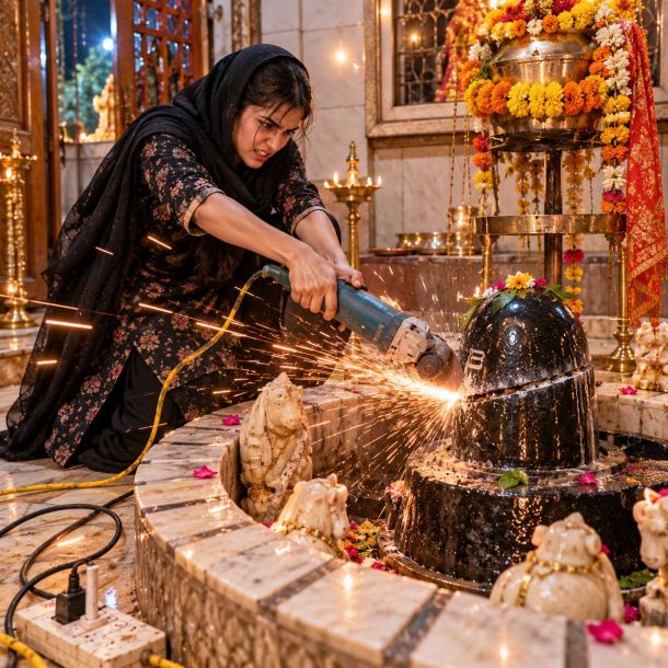 The Midnight Blade: Anatomy of a Temple Desecration in Ghaziabad
