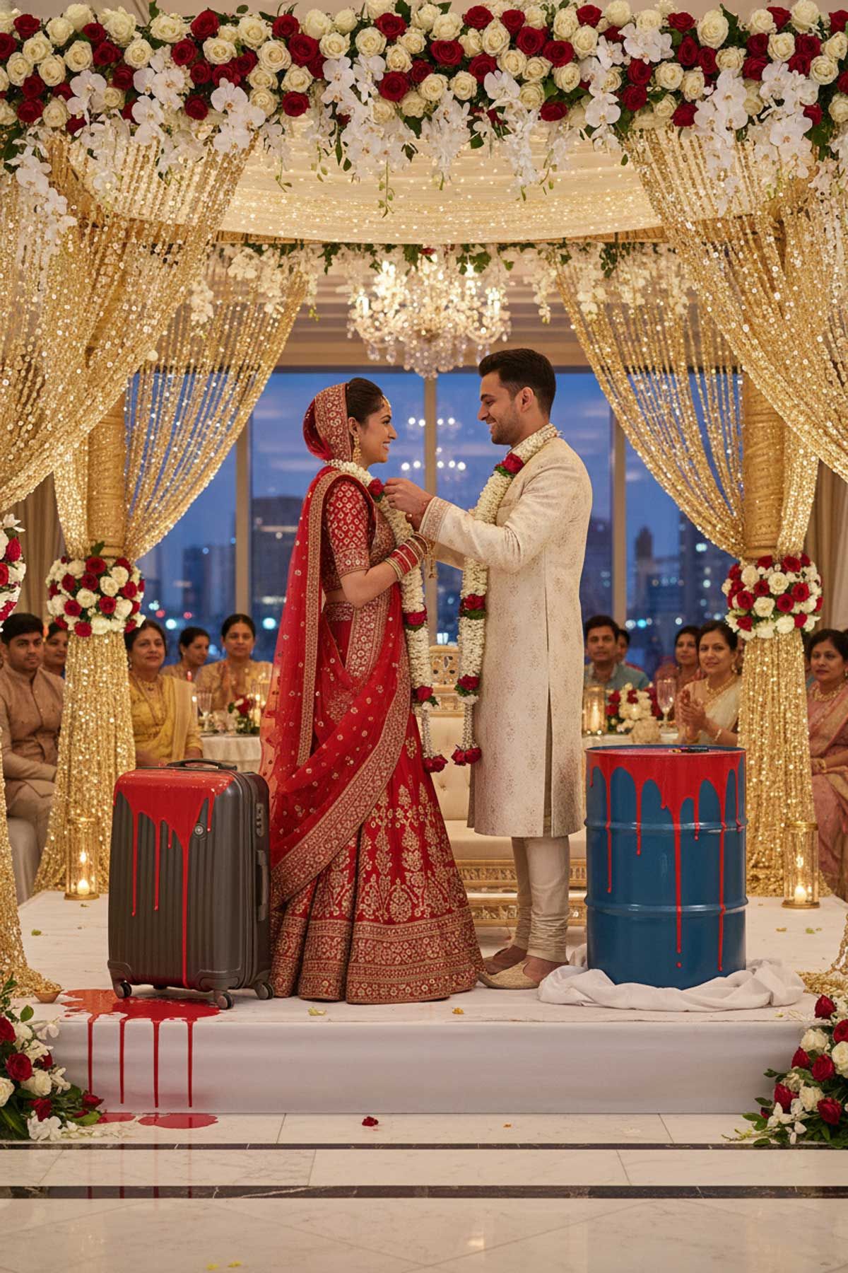 The Blue Drum and the Suitcase: A Wedding of Irony in Rajasthan