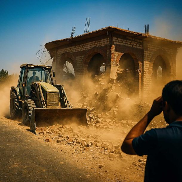 Illegal Dargah on the Rajkot-Ahmedabad Highway Demolished after HC Declares it Unauthorised Construction on Encroached Govt Land