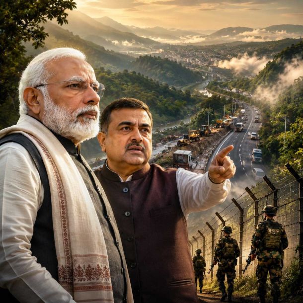 National Security Takes Centre Stage: CM Suvendu Adhikari Clears BSF Land Transfer in Strategic Chicken’s Neck Corridor