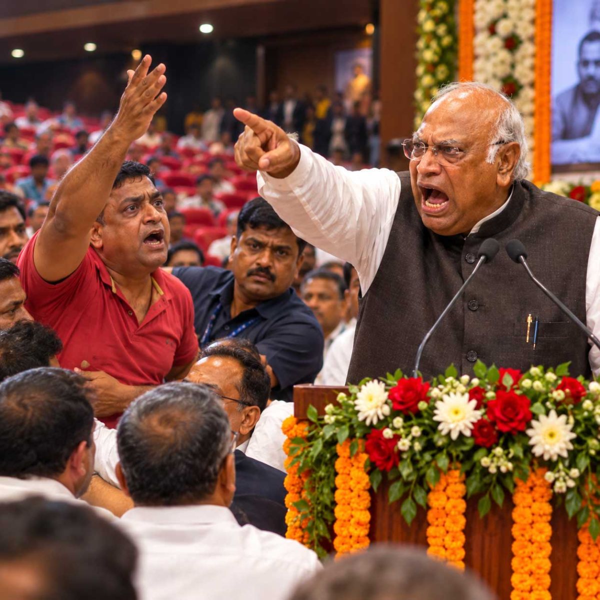 Kharge Sparks Row Over Remark About Prime Minister's Father