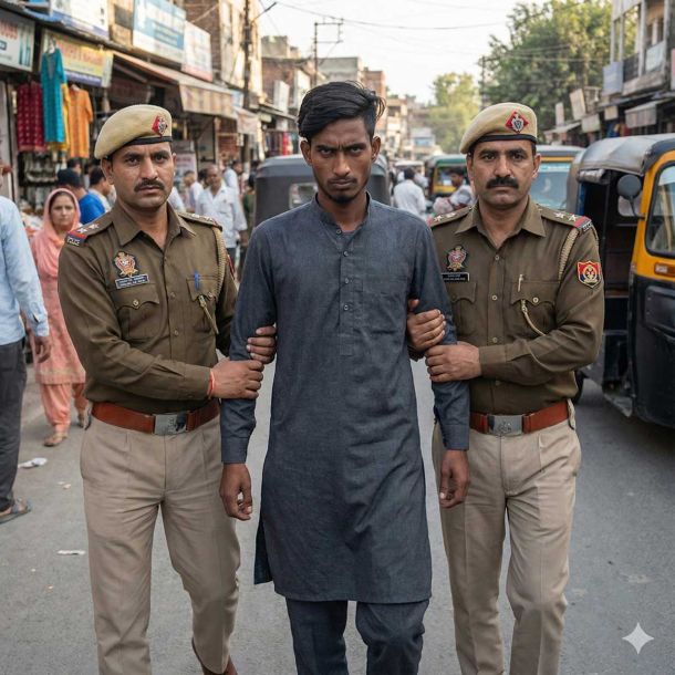 Jammu: Mohammad Sajid detained for online radicalisation and ties to Pakistani operators, had visited crowded zones and worship places