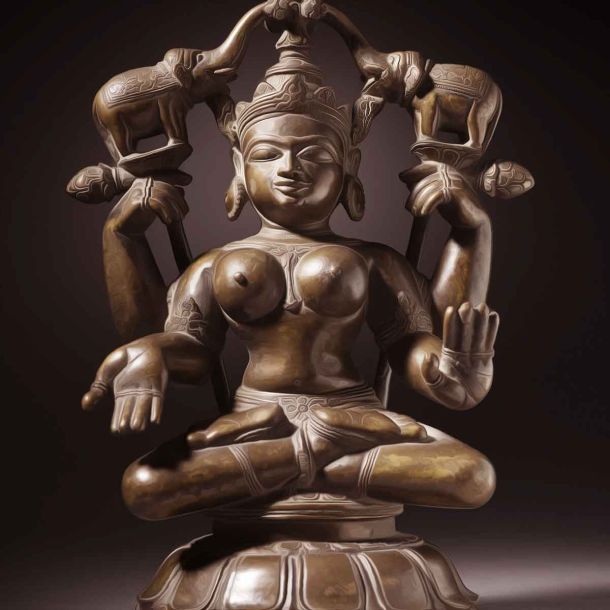 The Hindu Goddess Shri Lakshmi