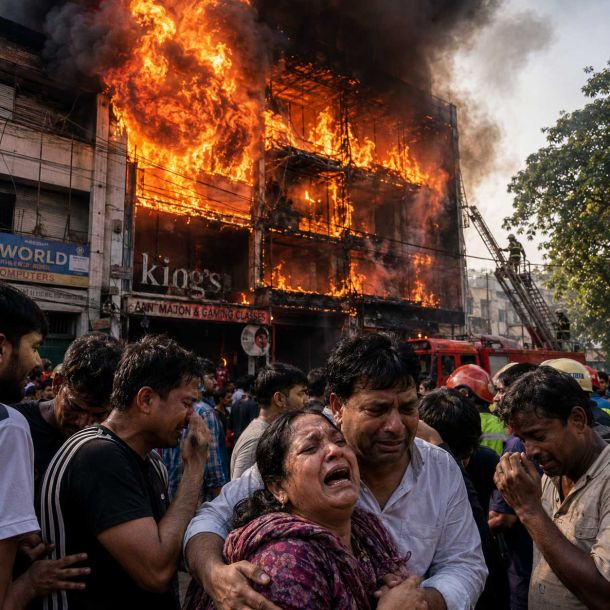 Smoke, Mirrors, and Ash: How Lucknow's Aliganj Fire Exposed India's Relentless Vertical Traps