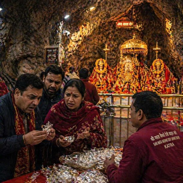 Major Fraud Exposed: Government Mint Finds Counterfeit Silver in Vaishno Devi Offerings