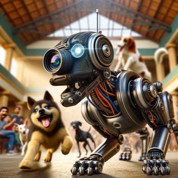 "Science Meets Reality": Stray Dog Encounters A Robot Dog At IIT Kanpur, Video Goes Viral