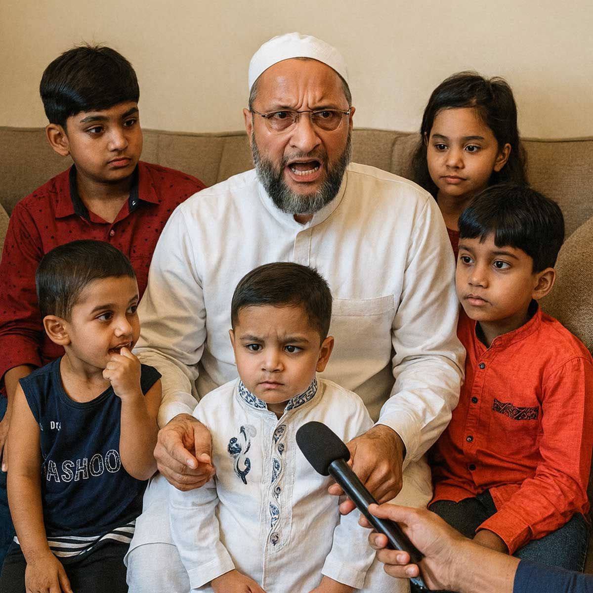 Owaisi’s Feminist Posturing Exposed by His Own Record